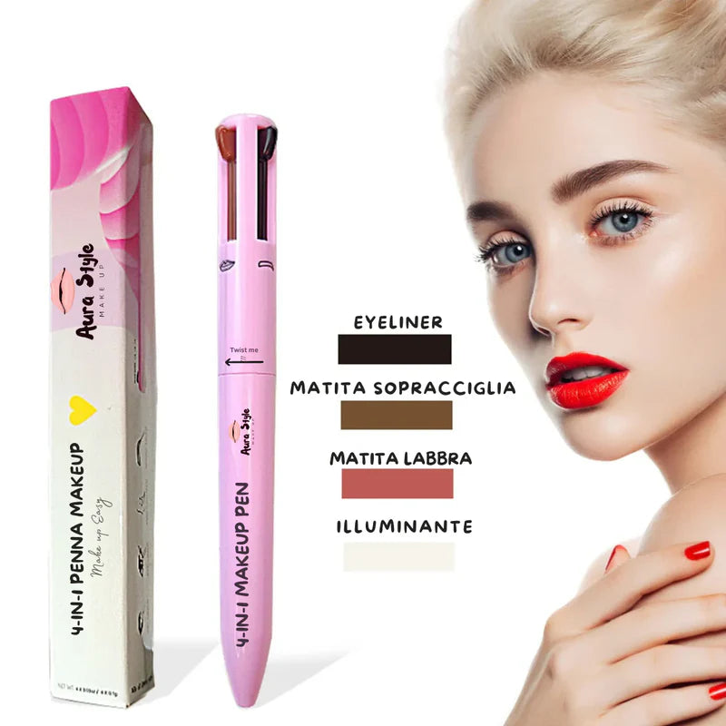 Matita Trucco 4in1 Multifunzione Look Completo