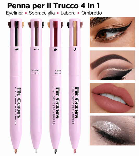 Matita Trucco 4in1 Multifunzione Look Completo